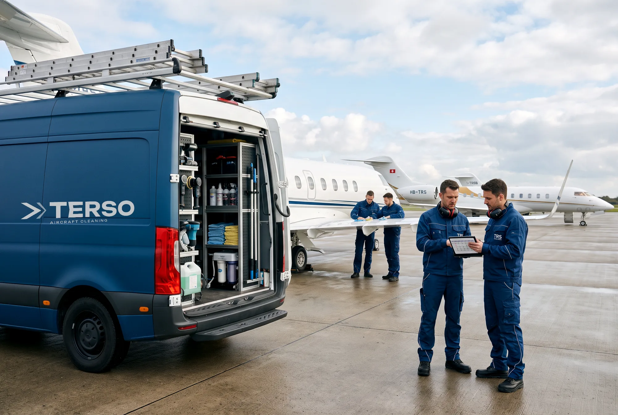 Fleet Care Program: technician at work